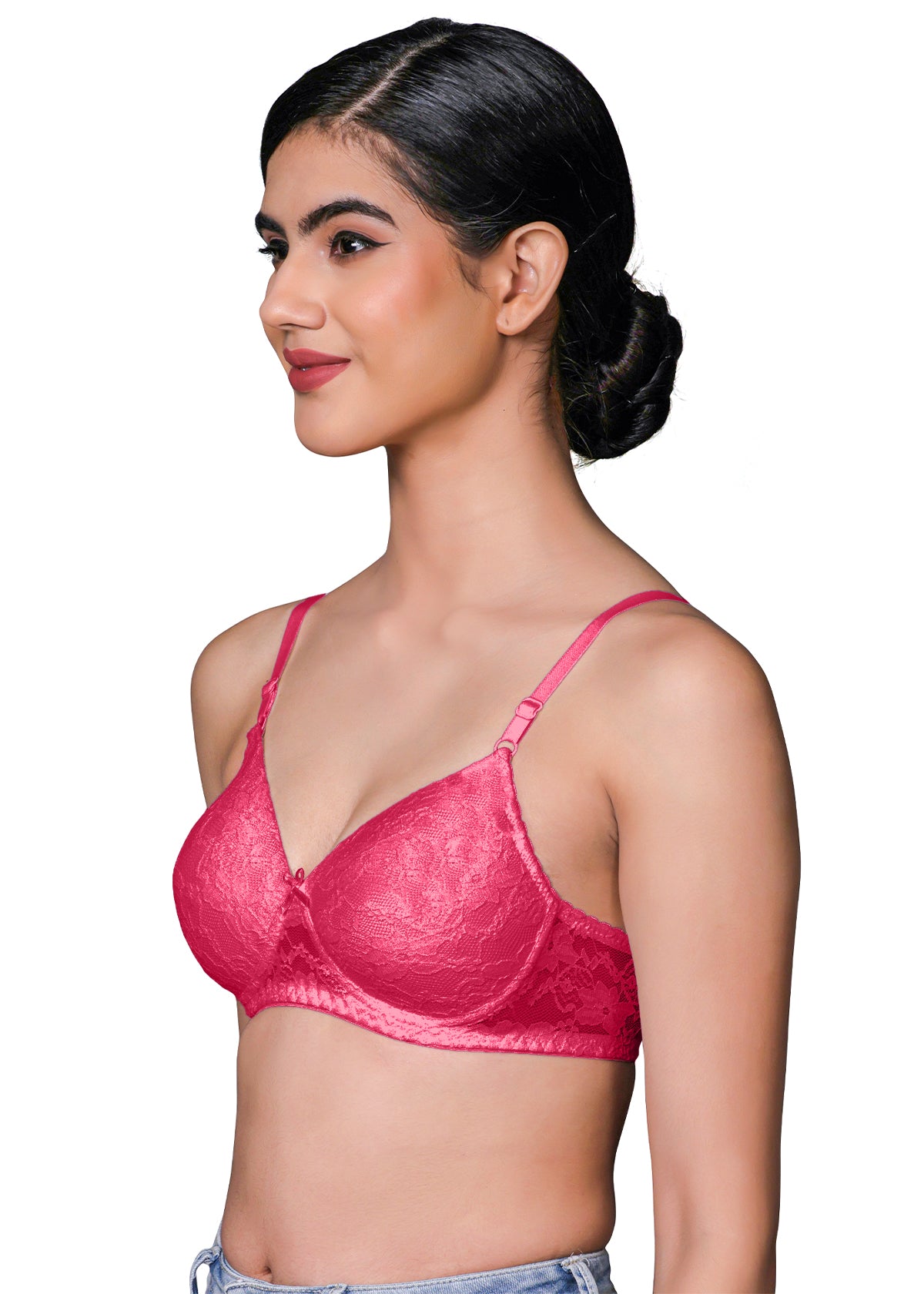 Tipsy Zelda Bra In Raspberry