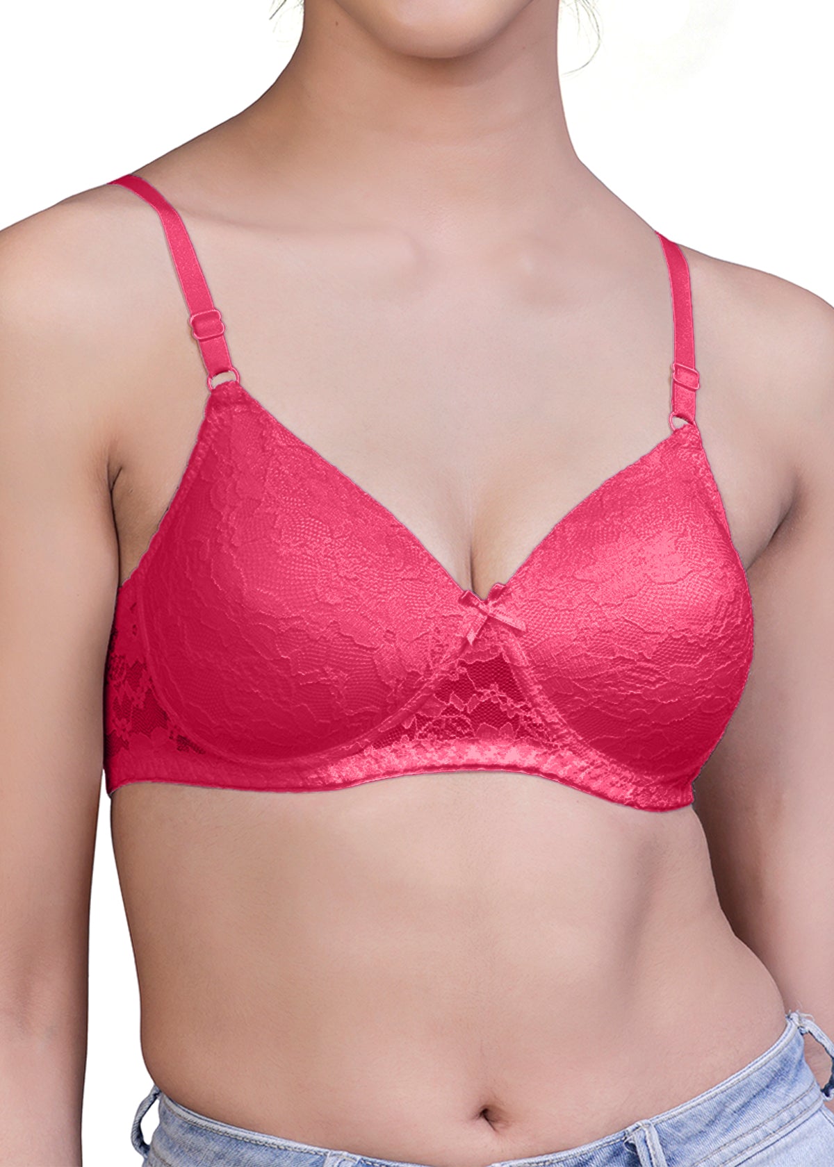 Tipsy Zelda Bra In Raspberry