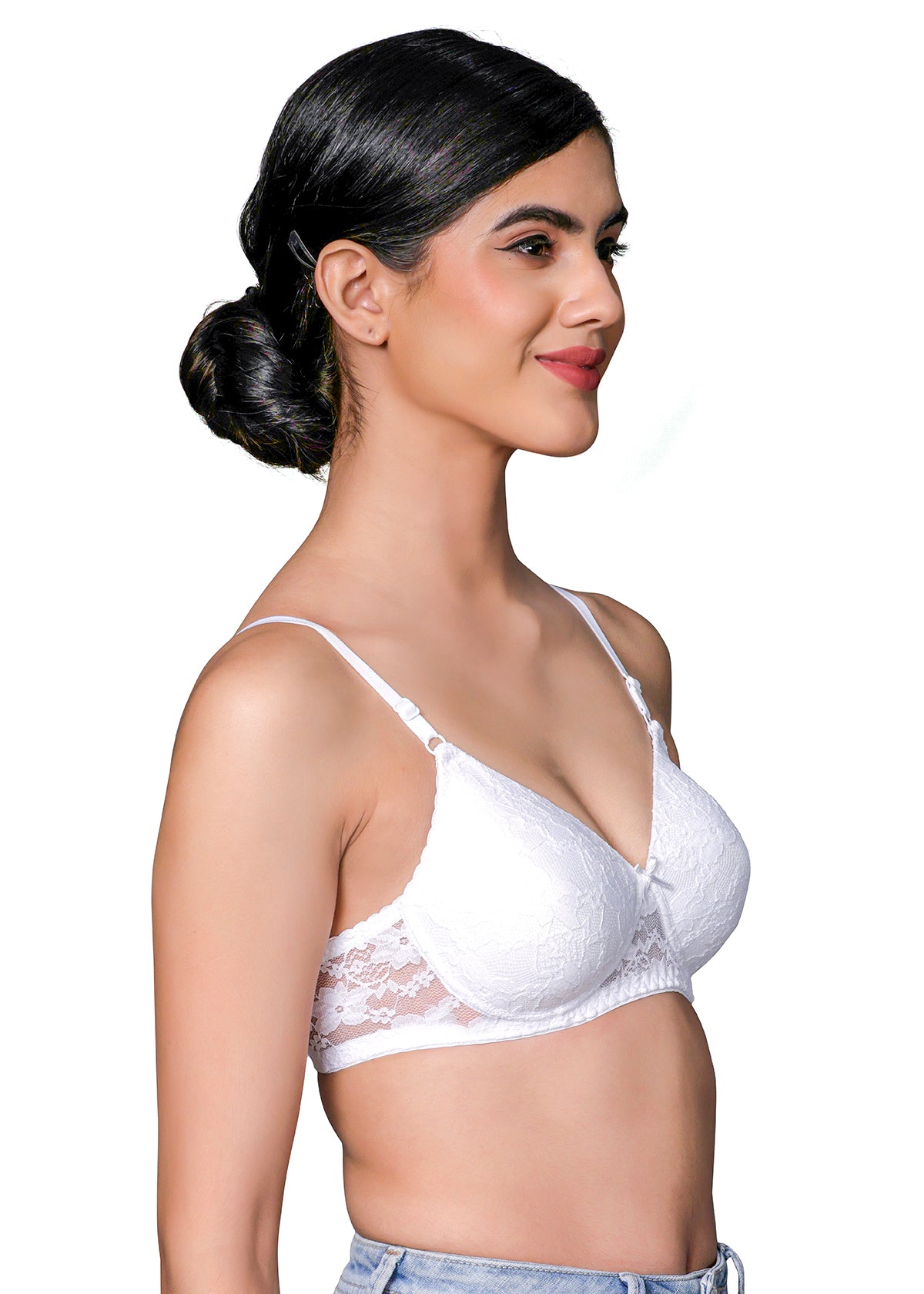 Tipsy Zelda Bra In White