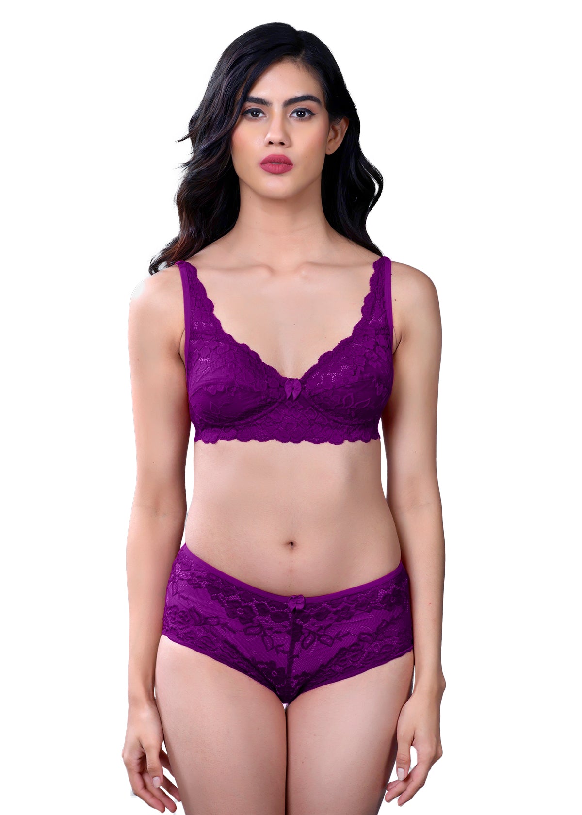 Tipsy Anaysa Set In Purple