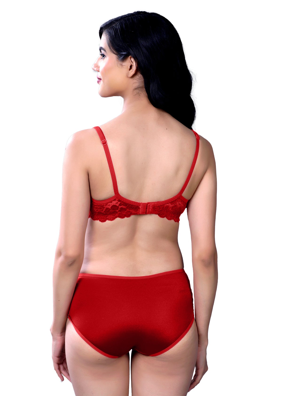 Tipsy Anaysa Set In Red