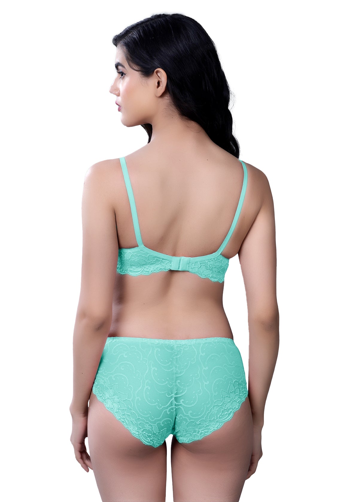 Tipsy Baani Set In Sea Green