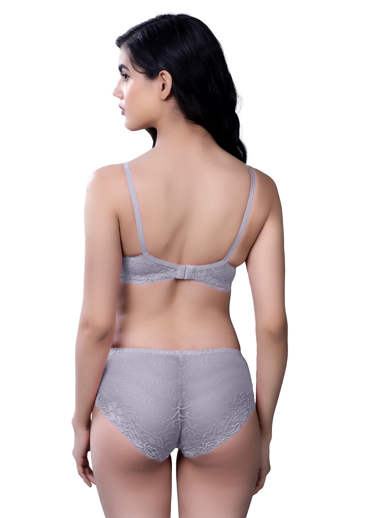 Tipsy Baani Set In Steel Grey