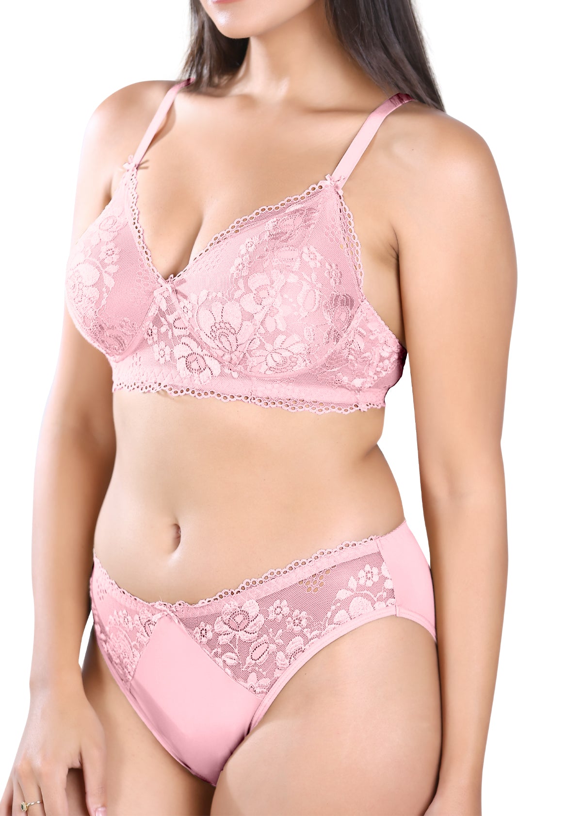 Tipsy Barbra Set In Mist Pink
