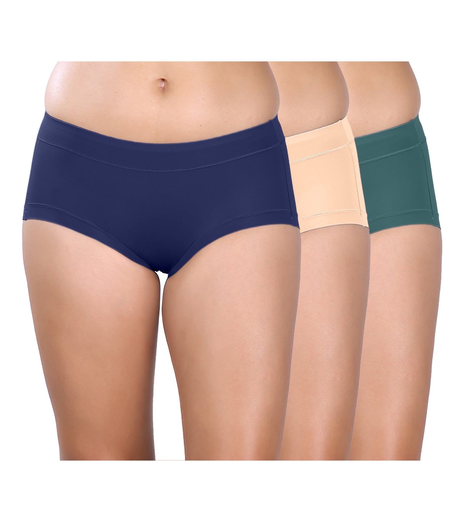 Tipsy Seamless Boy-Leg Panty - Pack of 3 | Color May Vary | PN452