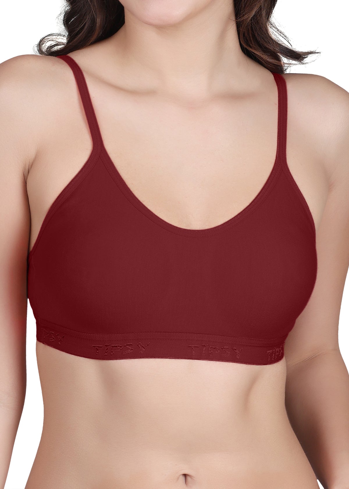 Tipsy MSB-65 Bra In Maroon