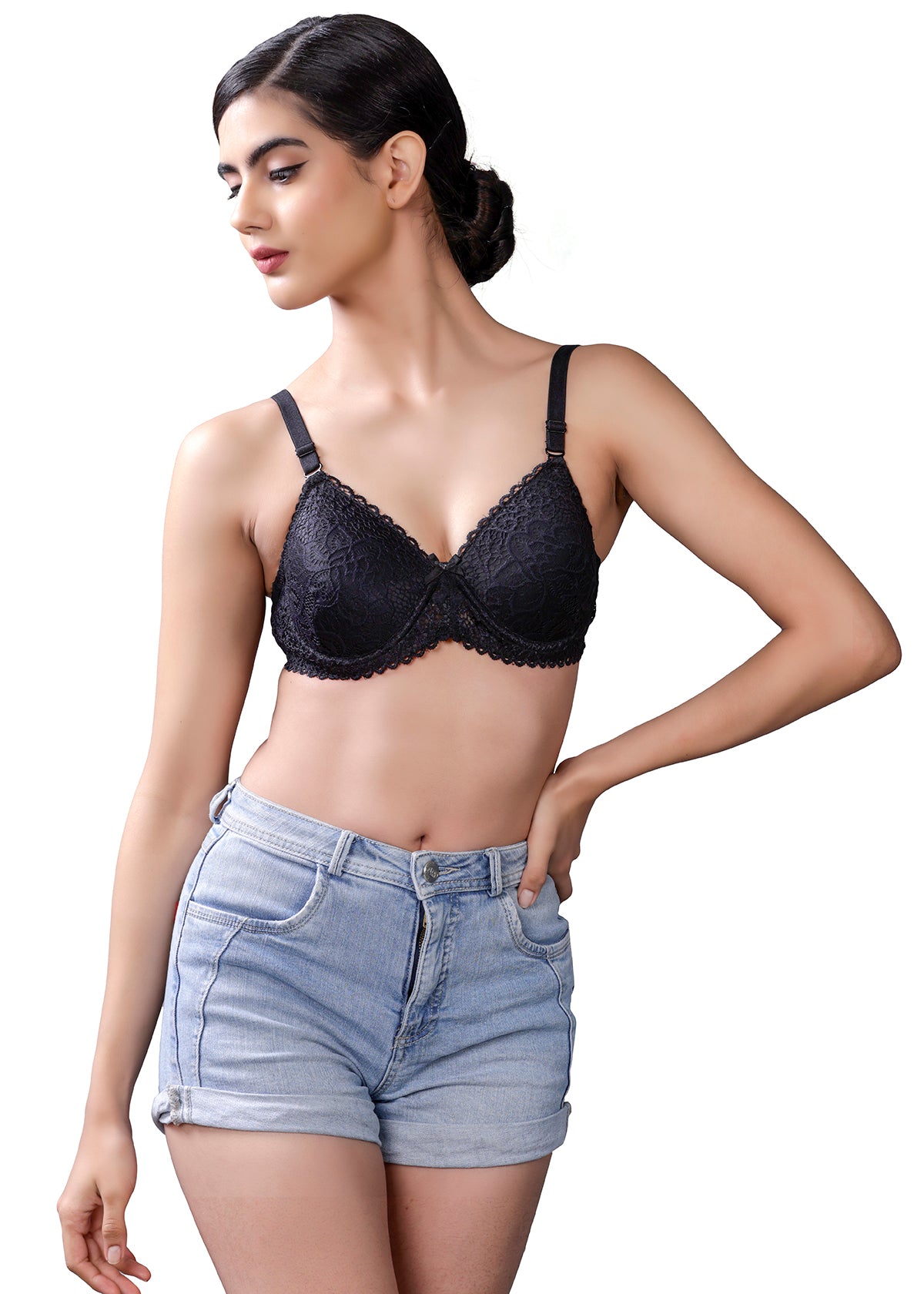 Tipsy Marina Bra In Black