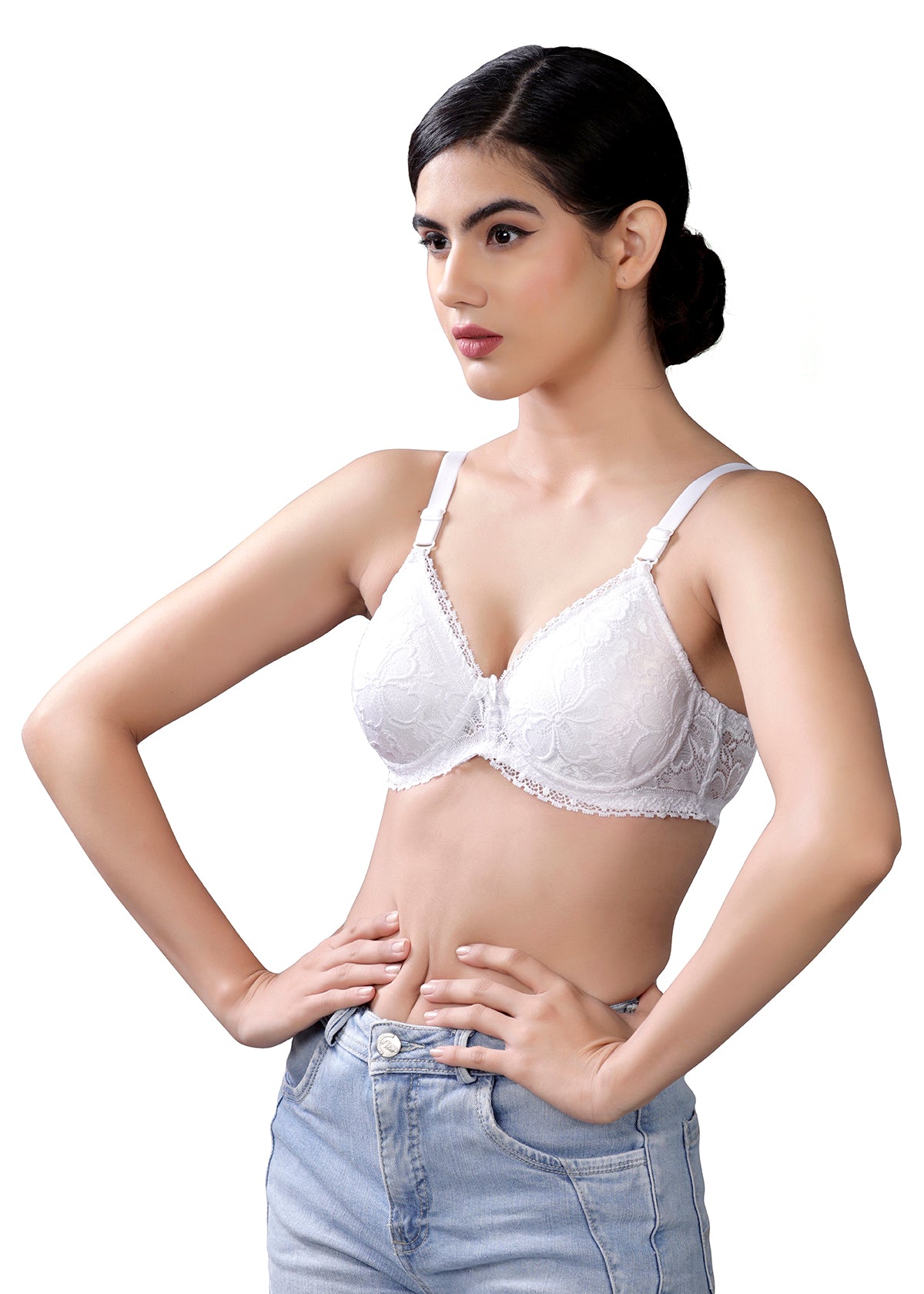 Tipsy Marina Bra In White