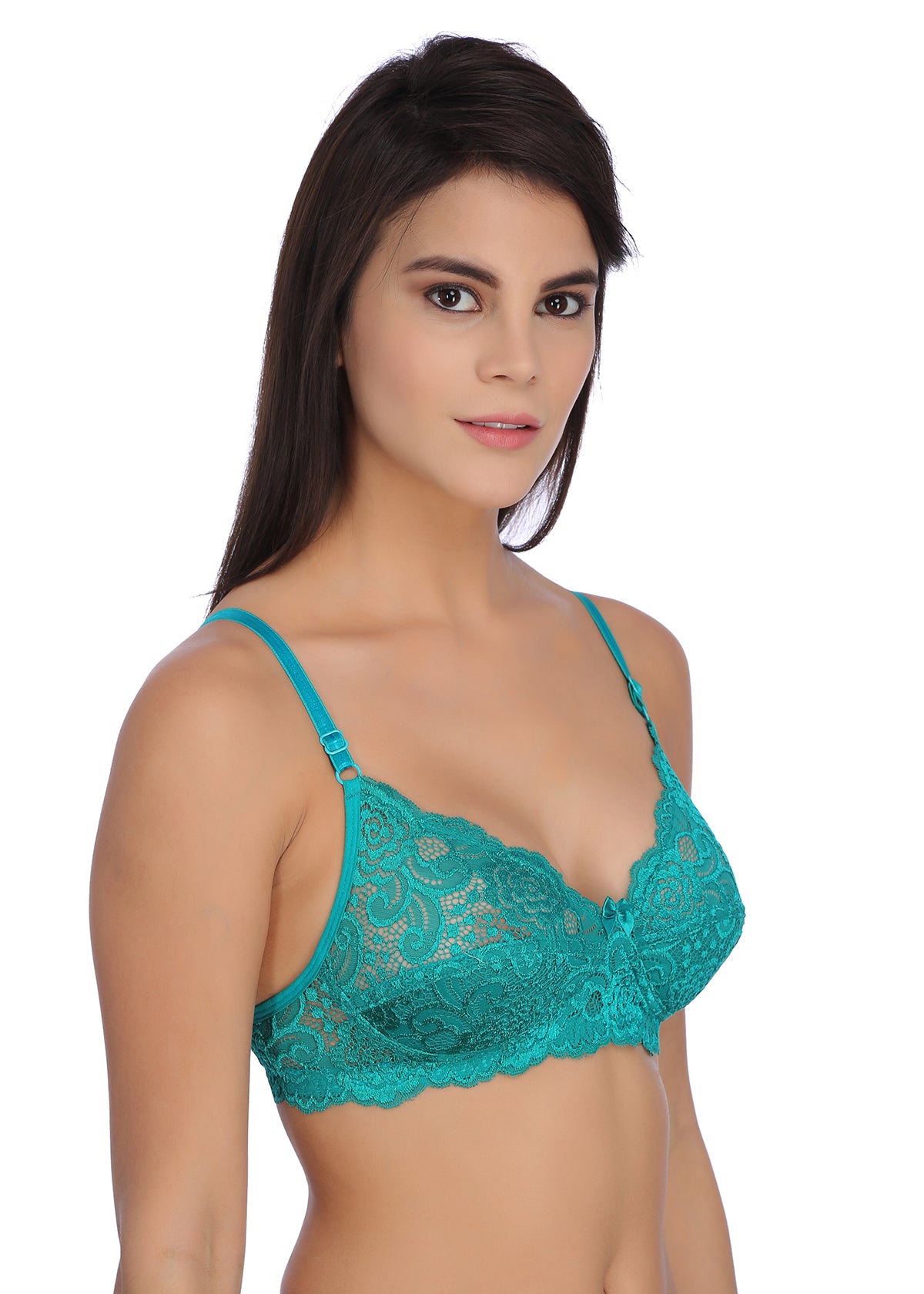 Tipsy Palak Bra In Green