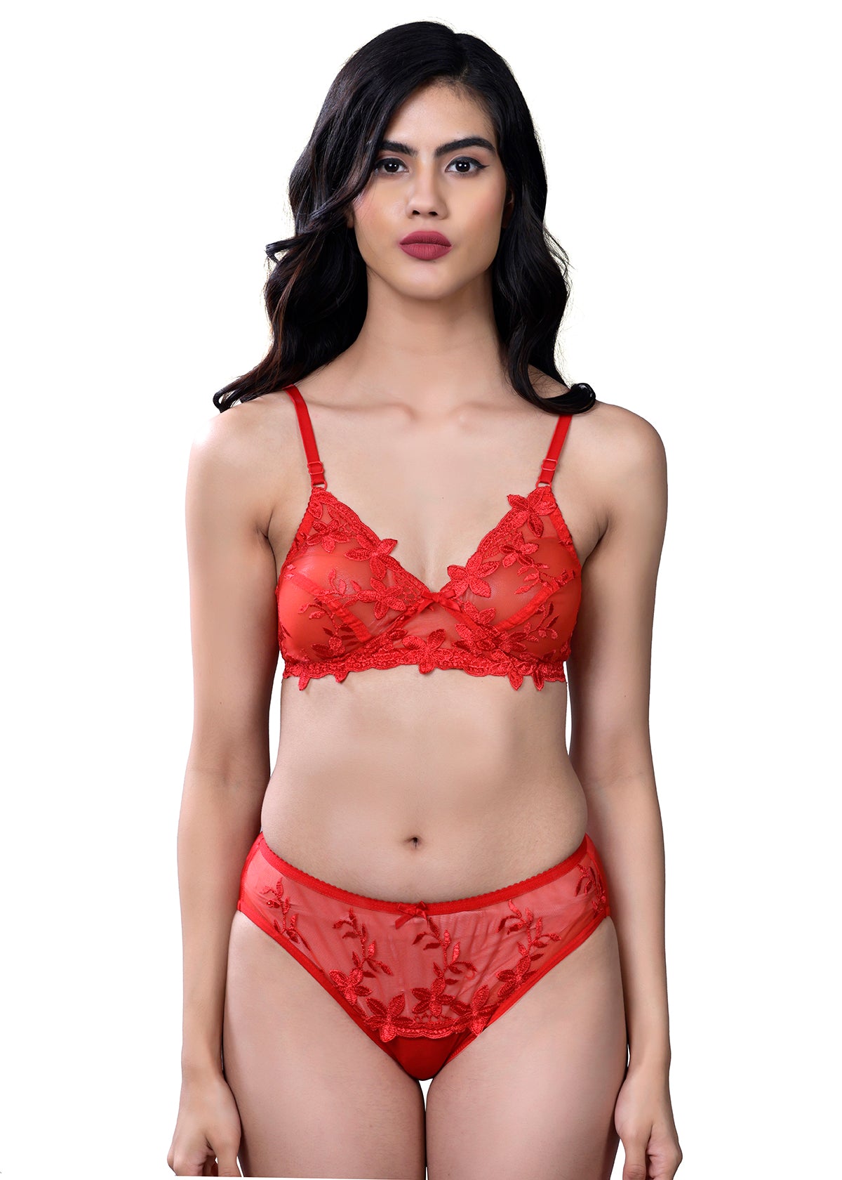 Tipsy Shanaya Set In Red