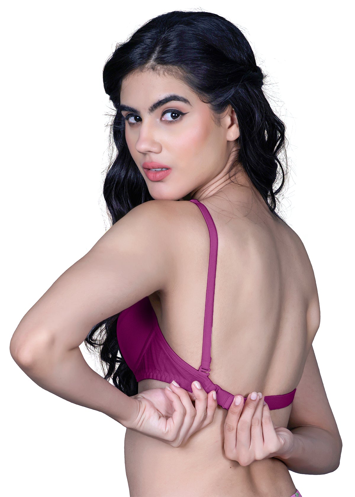 Tipsy T-123 Bra In Wine