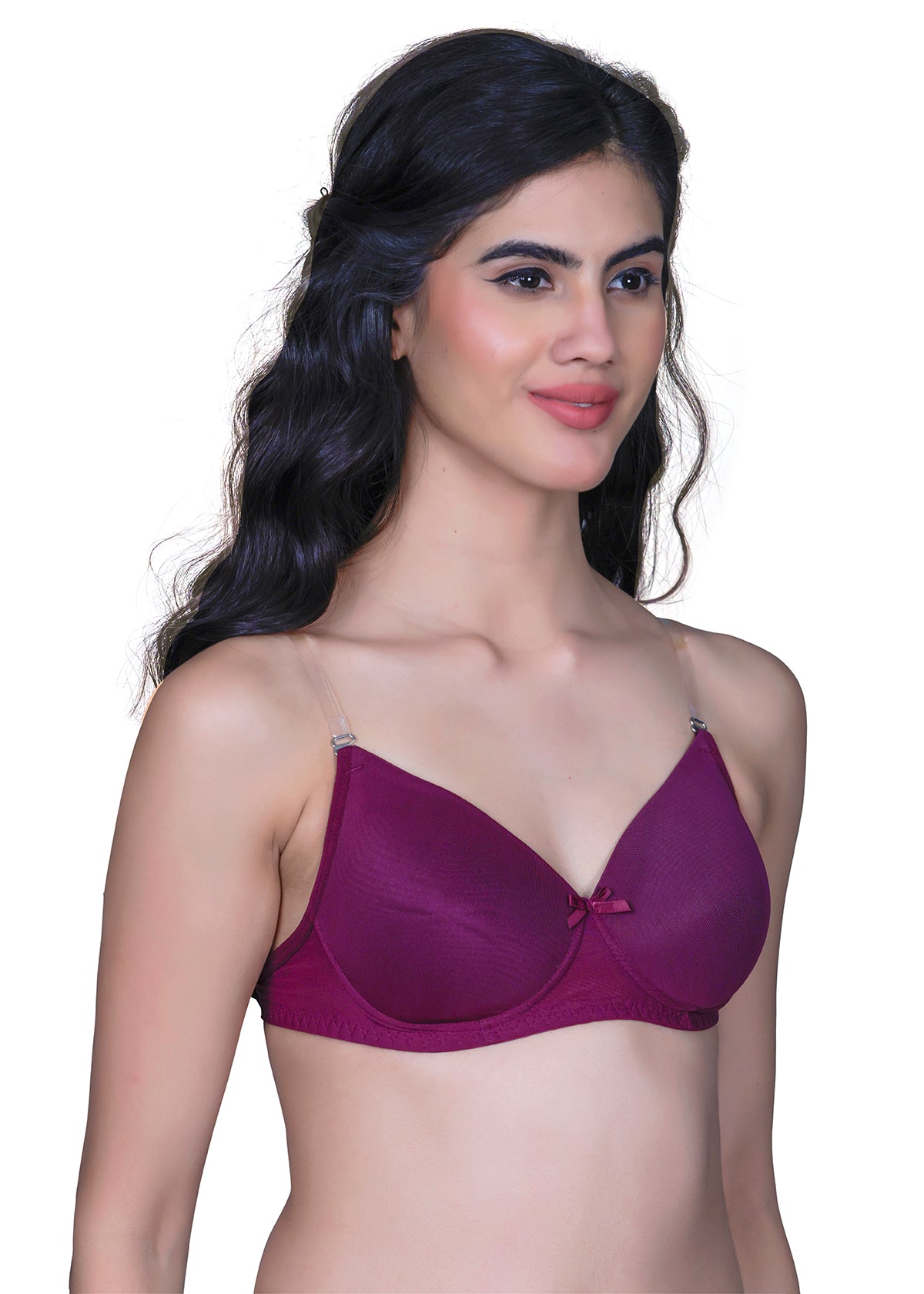 Tipsy T-123 Bra In Wine