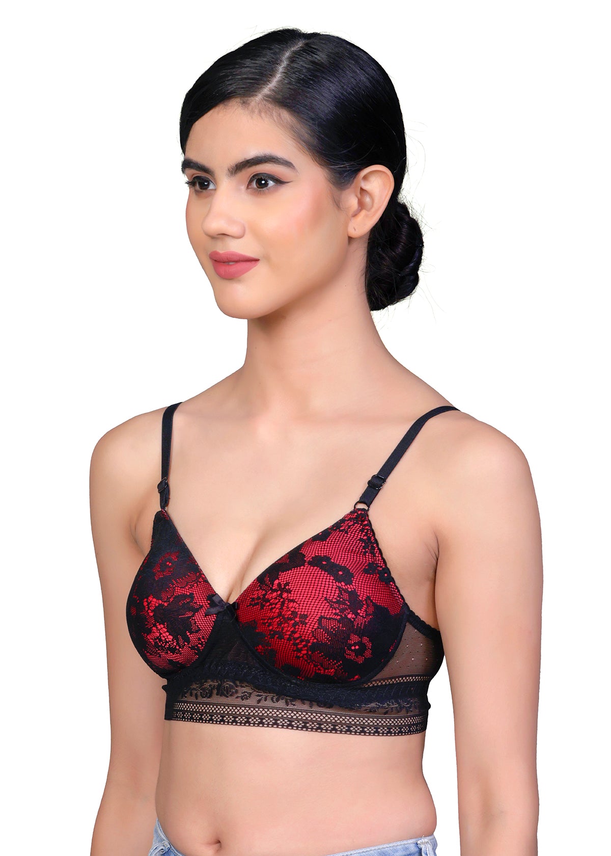 Tipsy Yankee Bra In Red