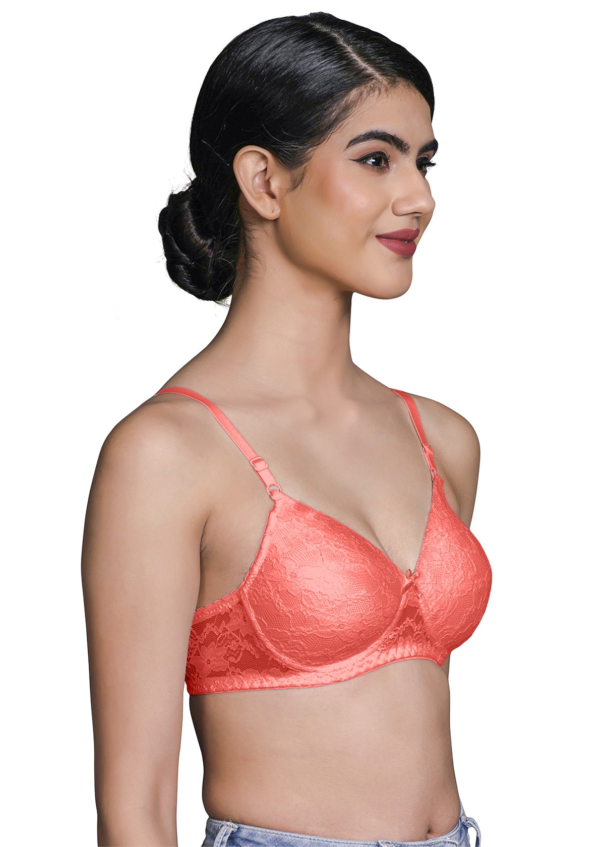 Tipsy Zelda Bra In Coral