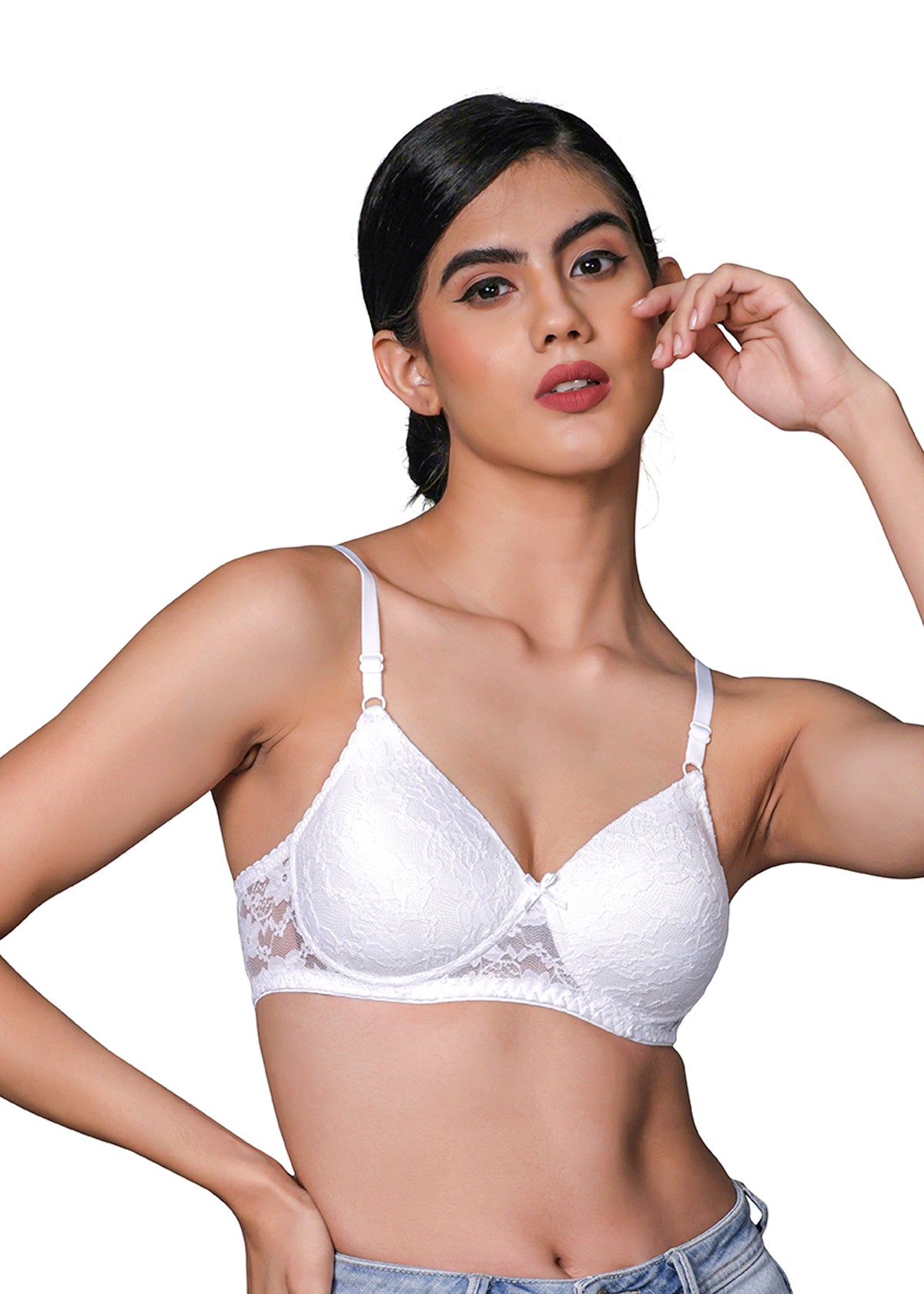 Tipsy Zelda Bra In White